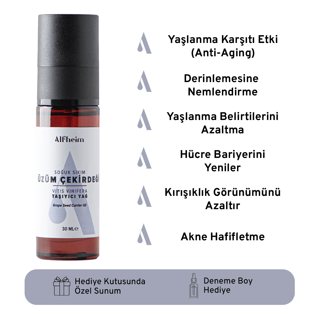Üzüm Çekirdeği Yağı 30 ML