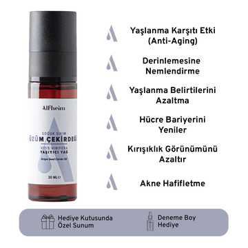 Üzüm Çekirdeği Yağı 30 ML