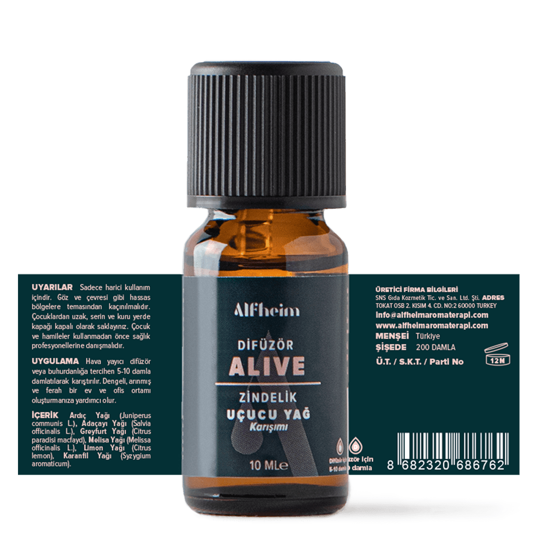 Alive Uçucu Yağ Karışımı 10 ML