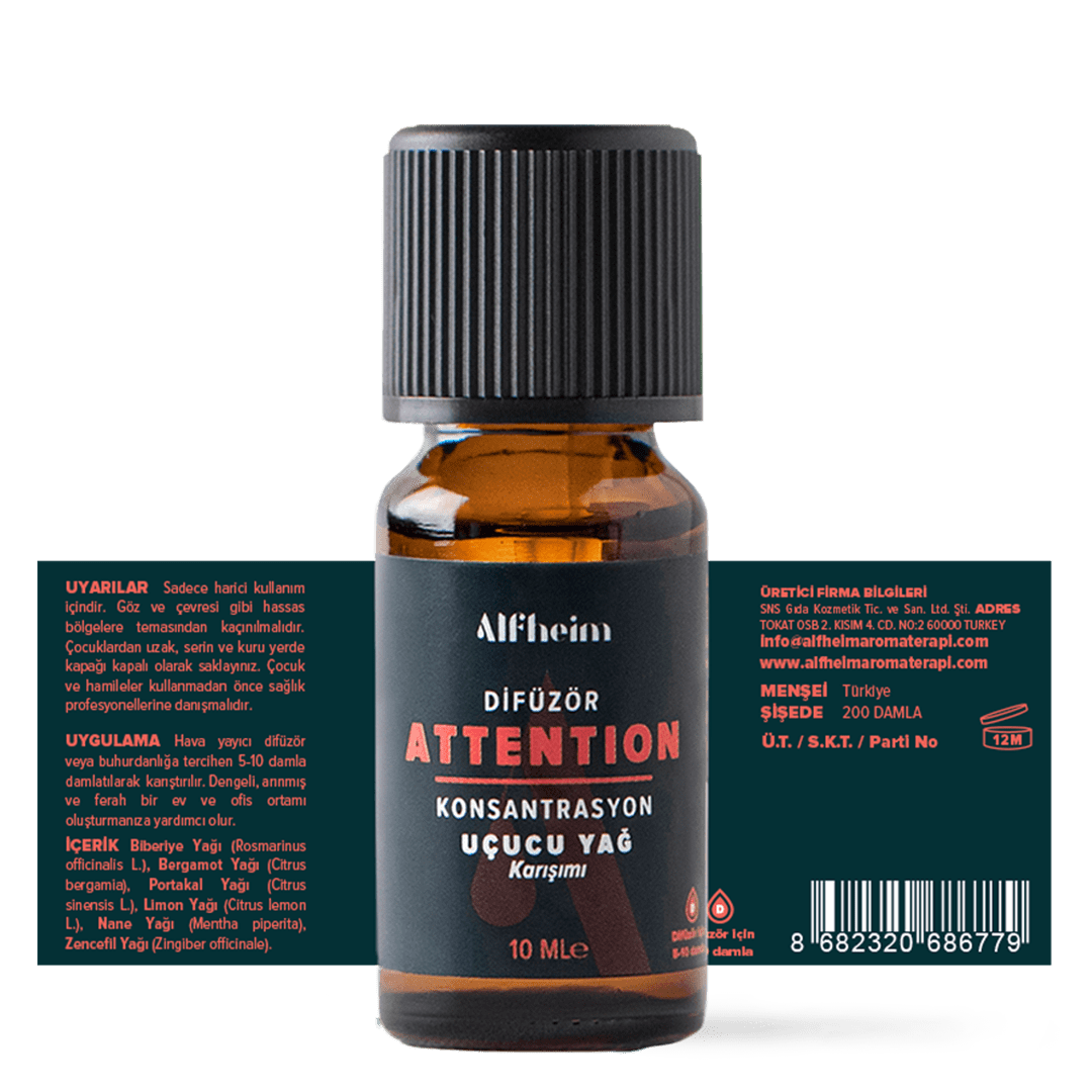 Attention Uçucu Yağ Karışımı 10 ML