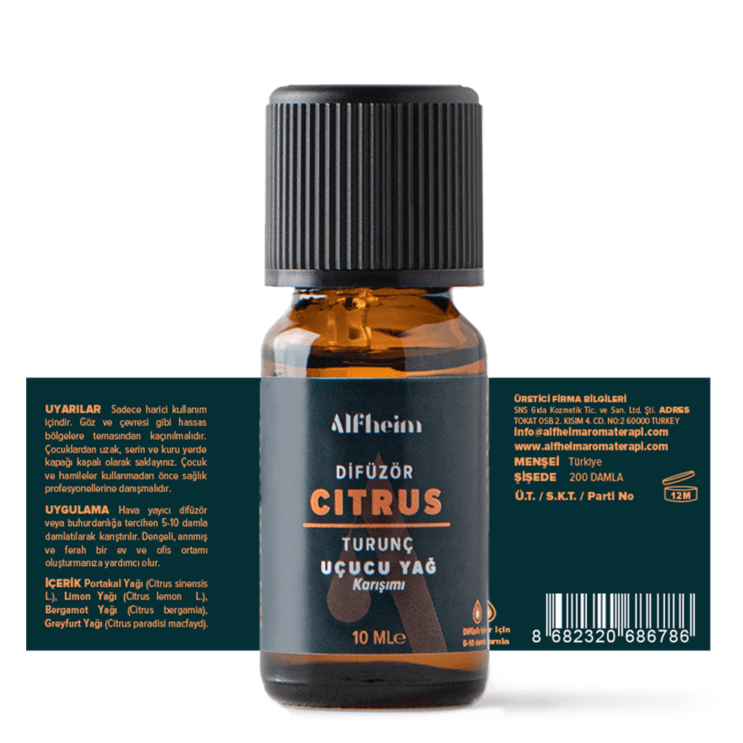 Citrus Uçucu Yağ Karışımı 10 ML