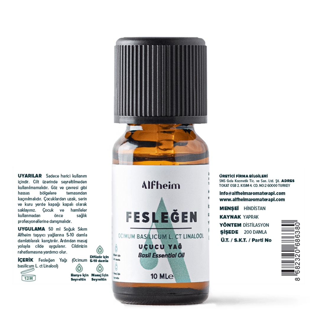 Fesleğen Uçucu Yağı 10 ML