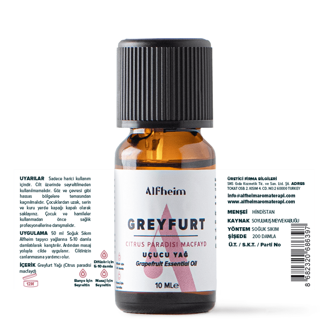 Greyfurt Uçucu Yağı 10 ML