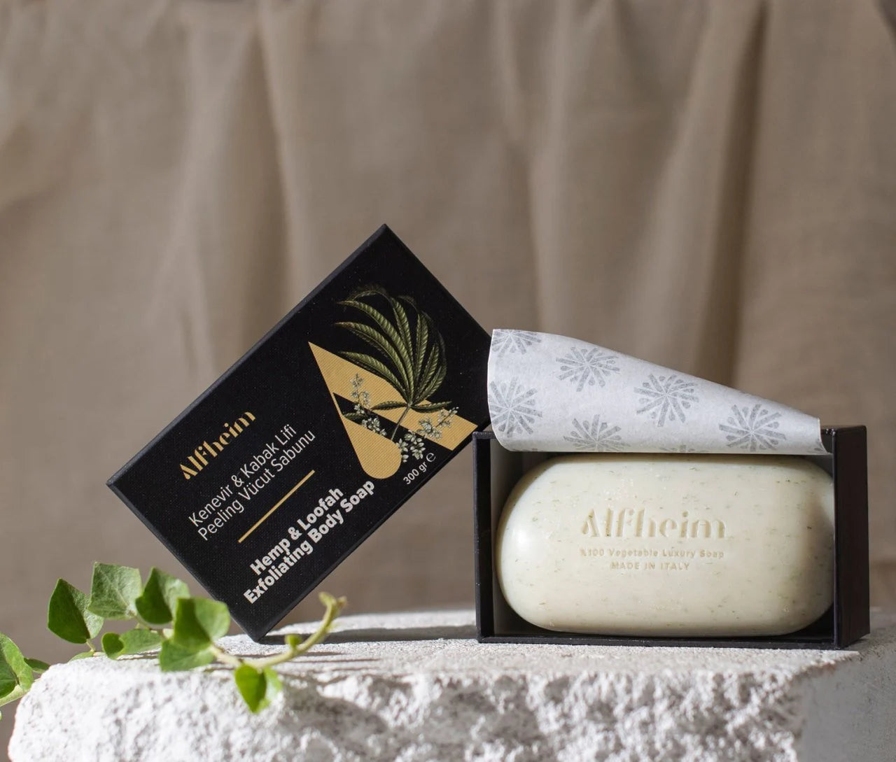 Kenevir & Kabak Lifi Peeling Vücut Sabunu 300 gr.