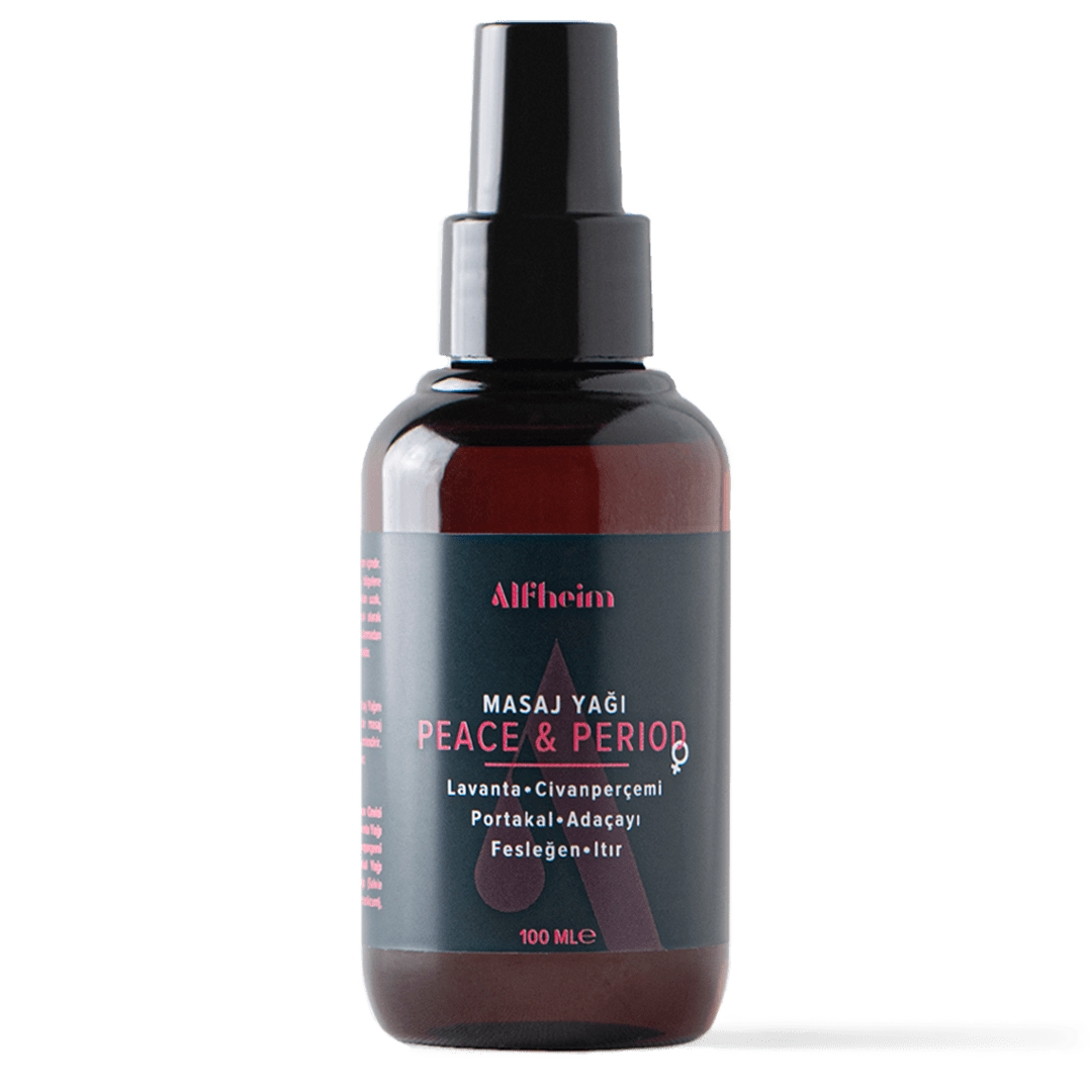 زيت تدليك السلمون والحيض