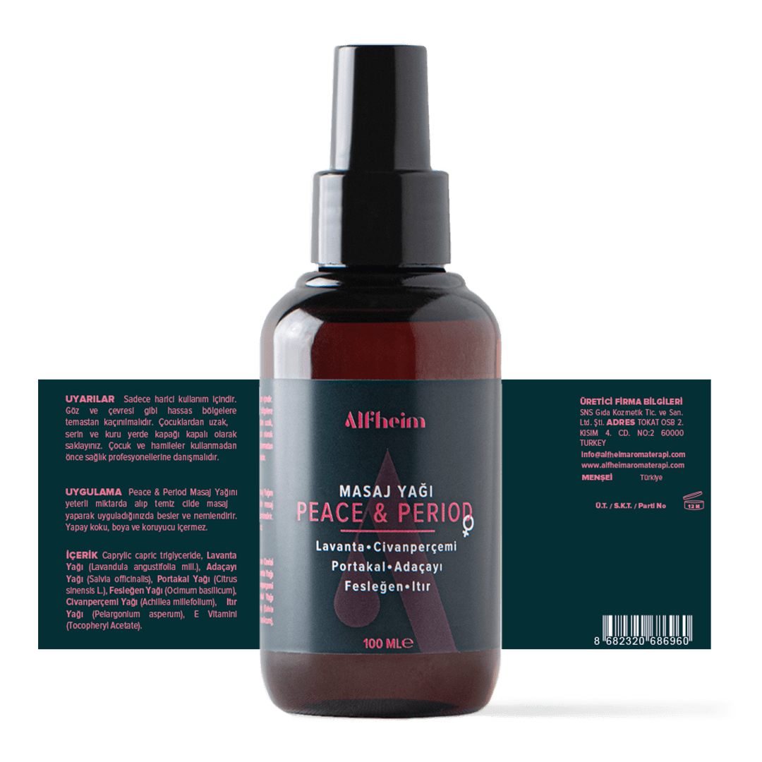 Peace & Period Masaj Yağı 100 ML