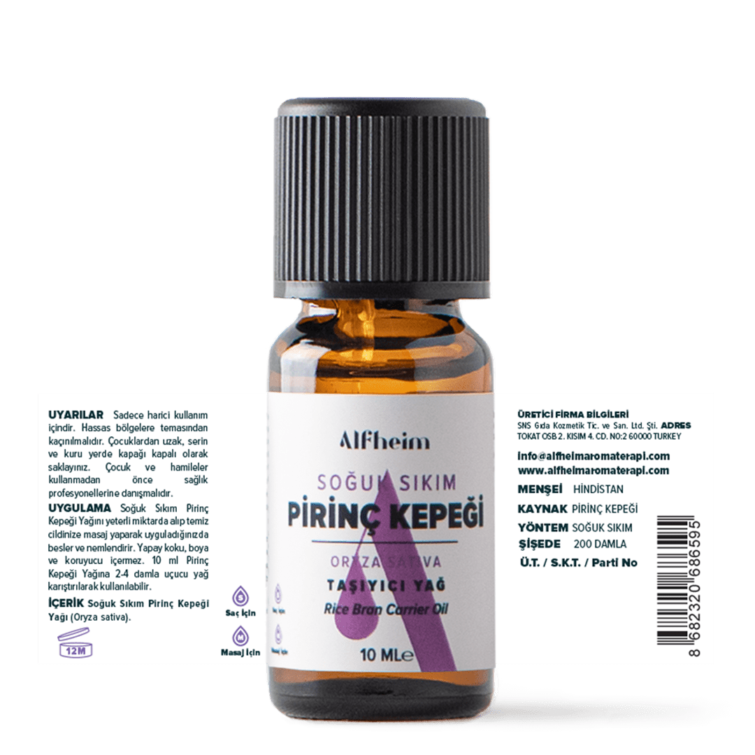 Pirinç Kepeği Yağı 10 ML