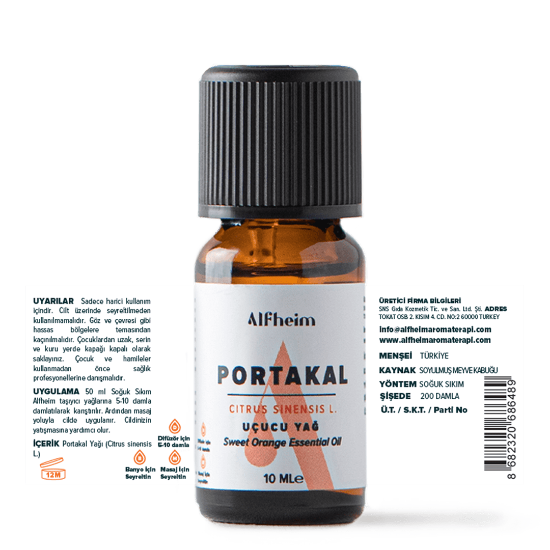 Portakal Uçucu Yağı 10 ML
