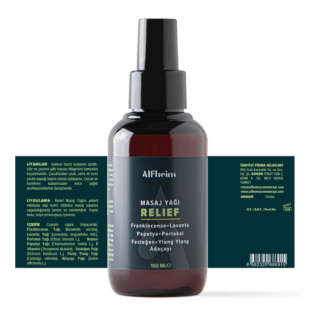 Relief Masaj Yağı 100 ML