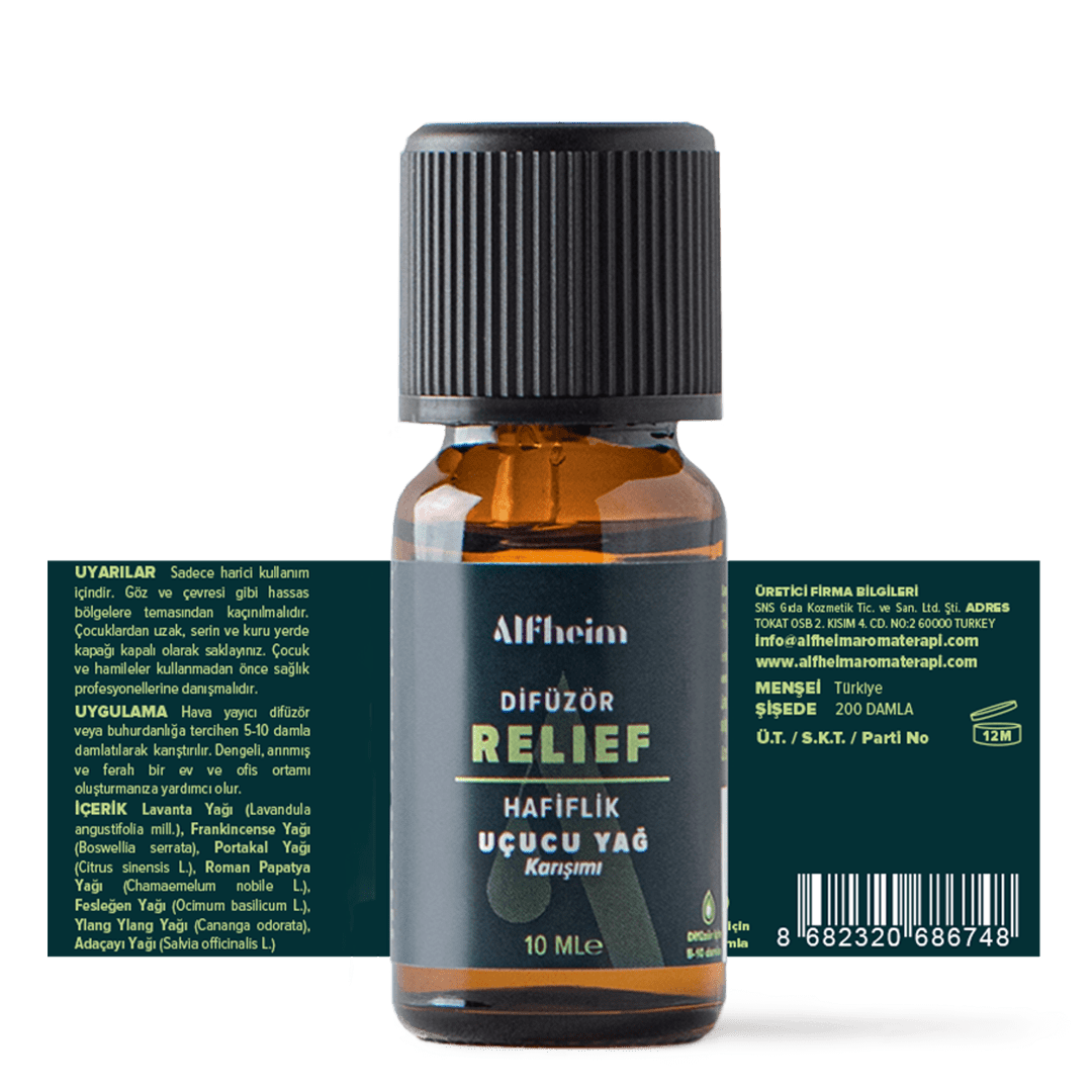 Relief Uçucu Yağ Karışımı 10 ML