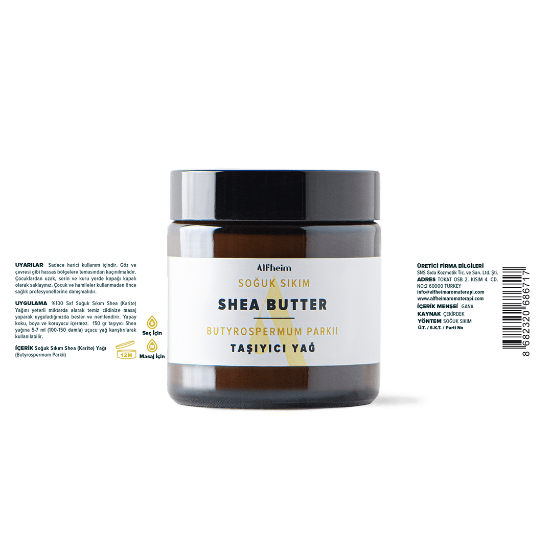 Shea Butter Yağı (Karite Yağı) 100 ML