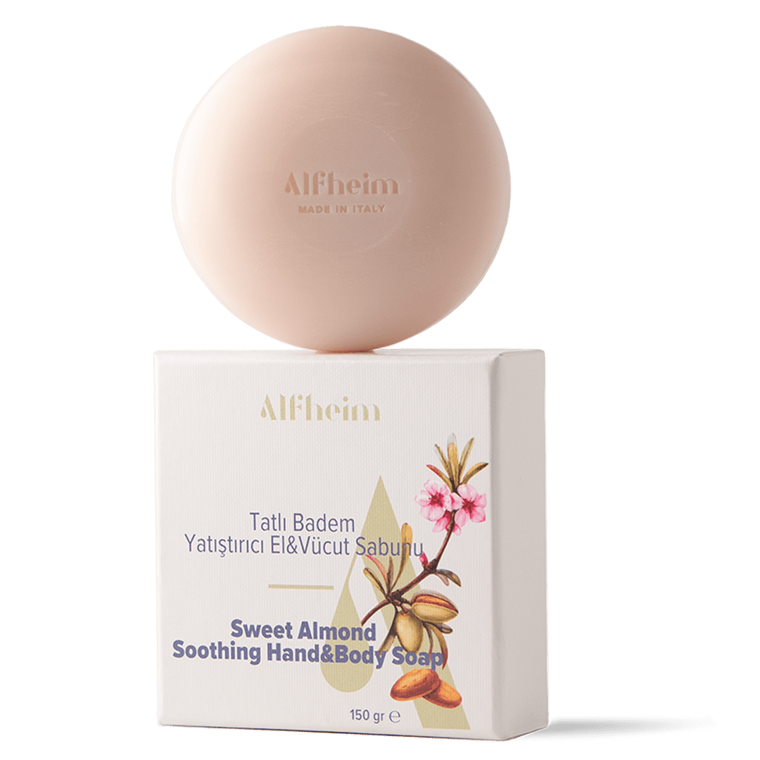 Успокаивающее мыло для рук и тела «Сладкий миндаль» 150 гр.